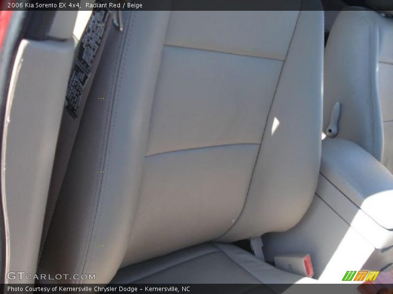 Radiant Red / Beige 2006 Kia Sorento EX 4x4