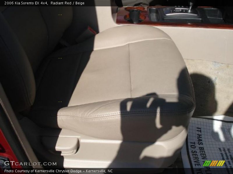Radiant Red / Beige 2006 Kia Sorento EX 4x4
