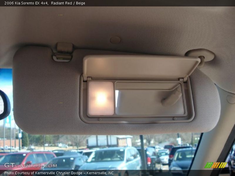 Radiant Red / Beige 2006 Kia Sorento EX 4x4
