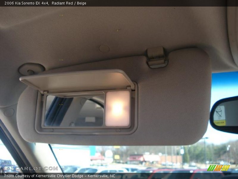 Radiant Red / Beige 2006 Kia Sorento EX 4x4