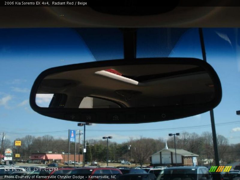 Radiant Red / Beige 2006 Kia Sorento EX 4x4