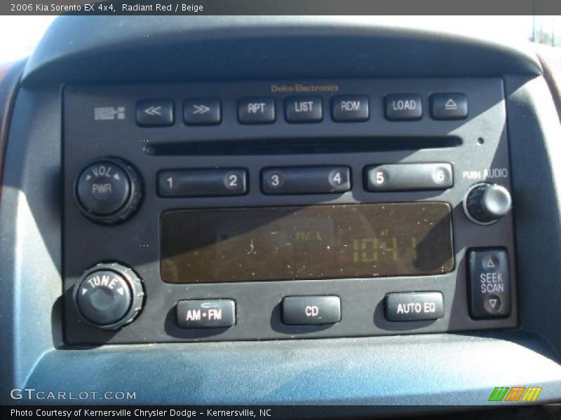 Radiant Red / Beige 2006 Kia Sorento EX 4x4
