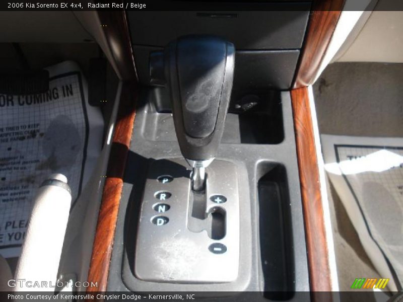 Radiant Red / Beige 2006 Kia Sorento EX 4x4