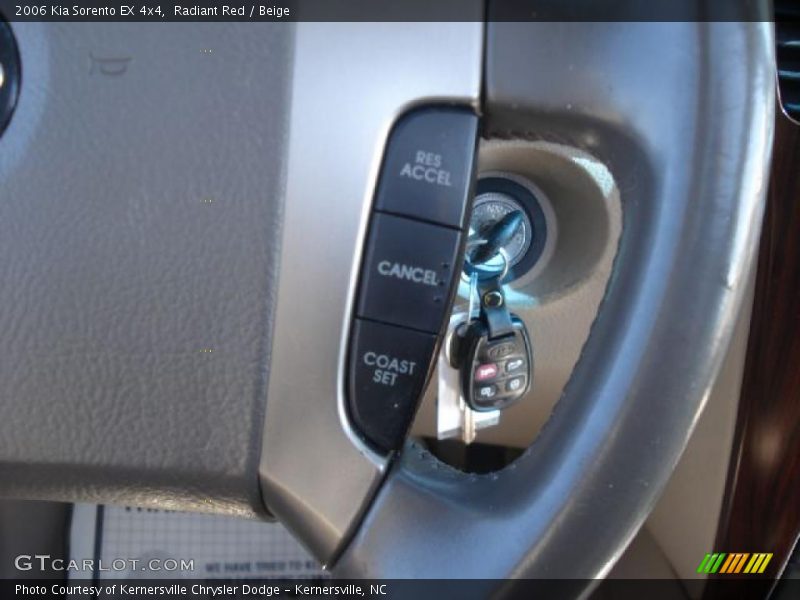 Radiant Red / Beige 2006 Kia Sorento EX 4x4