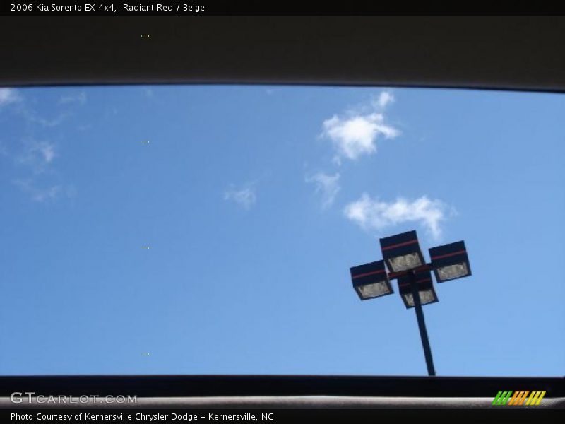 Radiant Red / Beige 2006 Kia Sorento EX 4x4