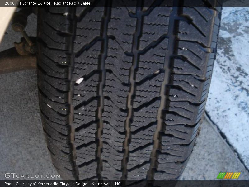 Radiant Red / Beige 2006 Kia Sorento EX 4x4
