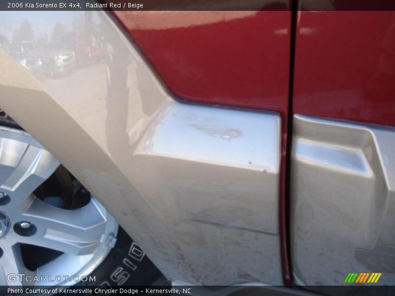 Radiant Red / Beige 2006 Kia Sorento EX 4x4