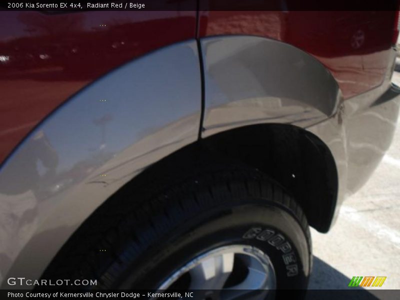 Radiant Red / Beige 2006 Kia Sorento EX 4x4