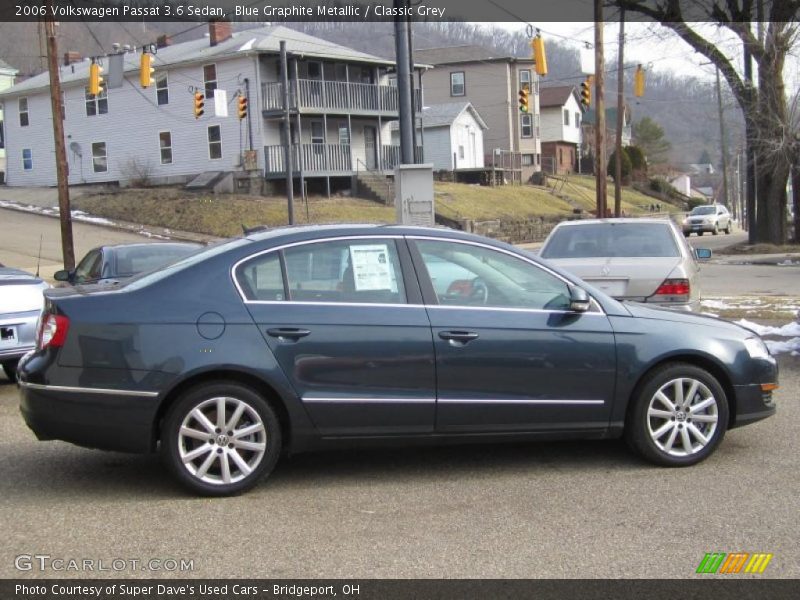 Blue Graphite Metallic / Classic Grey 2006 Volkswagen Passat 3.6 Sedan