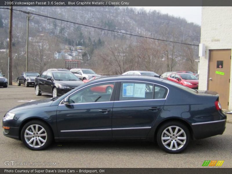 Blue Graphite Metallic / Classic Grey 2006 Volkswagen Passat 3.6 Sedan