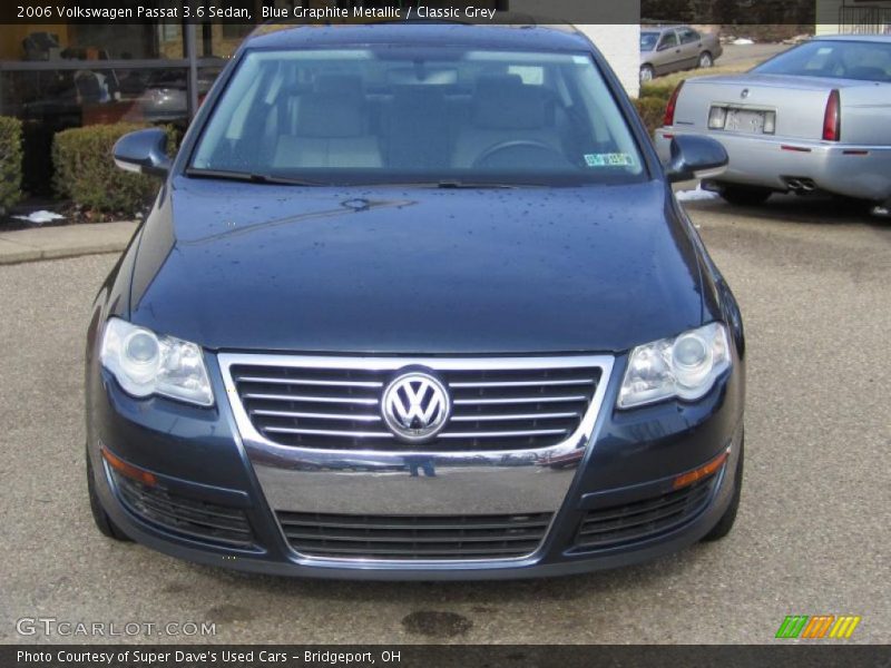 Blue Graphite Metallic / Classic Grey 2006 Volkswagen Passat 3.6 Sedan