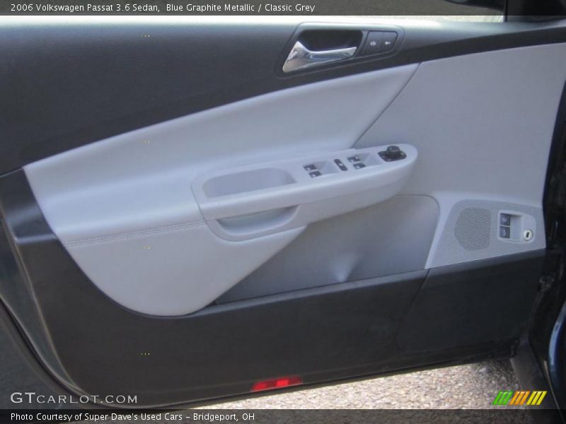 Blue Graphite Metallic / Classic Grey 2006 Volkswagen Passat 3.6 Sedan