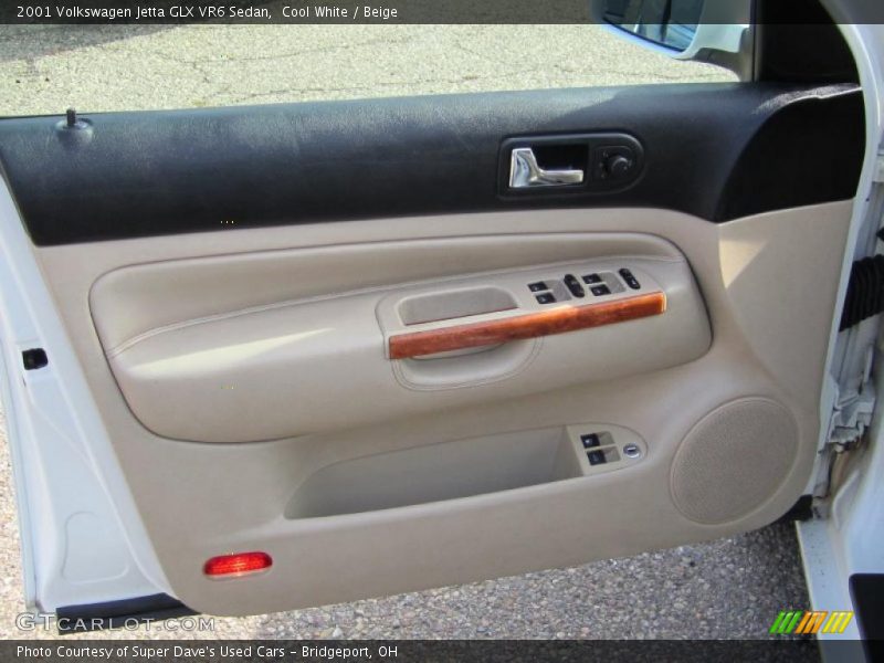 Door Panel of 2001 Jetta GLX VR6 Sedan