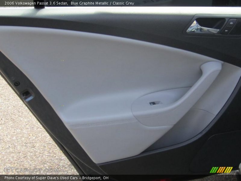 Blue Graphite Metallic / Classic Grey 2006 Volkswagen Passat 3.6 Sedan