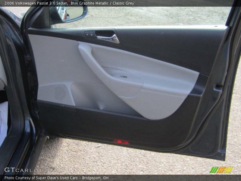 Blue Graphite Metallic / Classic Grey 2006 Volkswagen Passat 3.6 Sedan