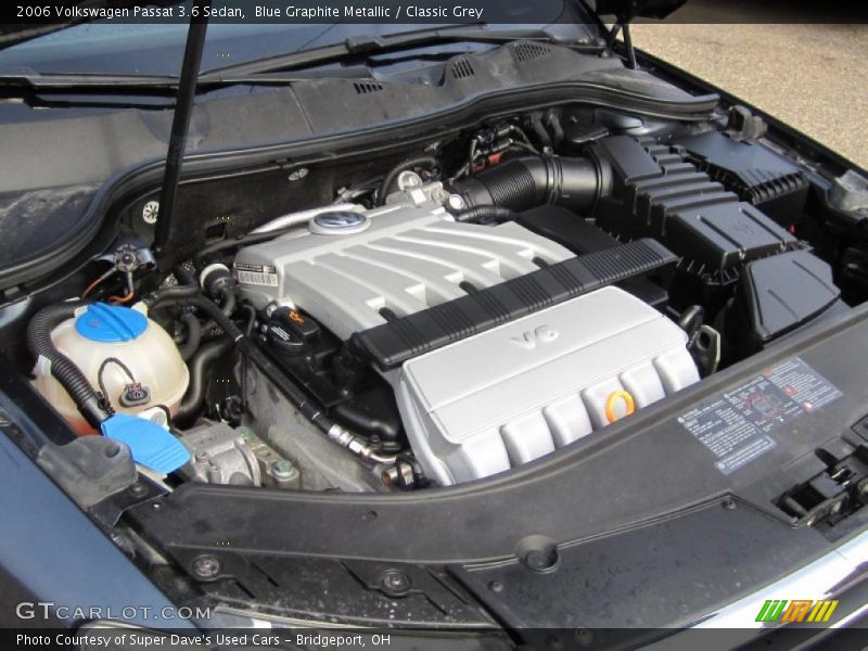  2006 Passat 3.6 Sedan Engine - 3.6L DOHC 24V V6
