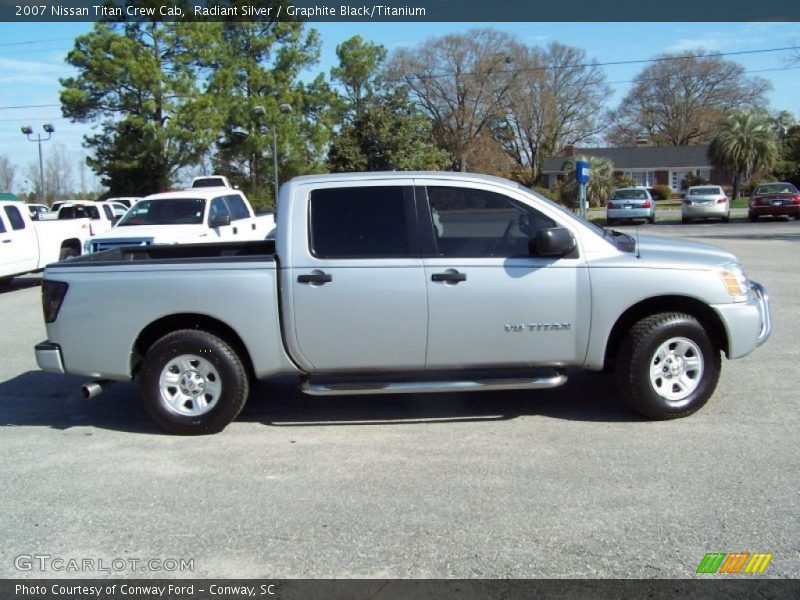  2007 Titan Crew Cab Radiant Silver