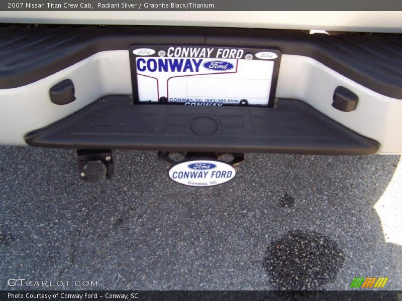 Radiant Silver / Graphite Black/Titanium 2007 Nissan Titan Crew Cab