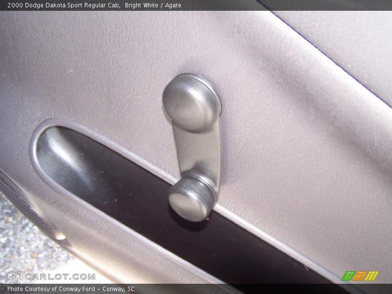 Bright White / Agate 2000 Dodge Dakota Sport Regular Cab