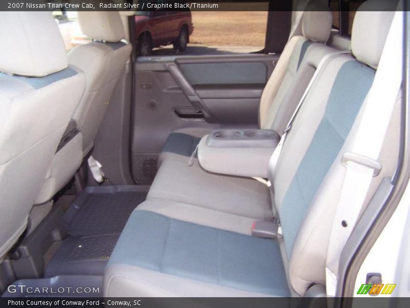 Radiant Silver / Graphite Black/Titanium 2007 Nissan Titan Crew Cab