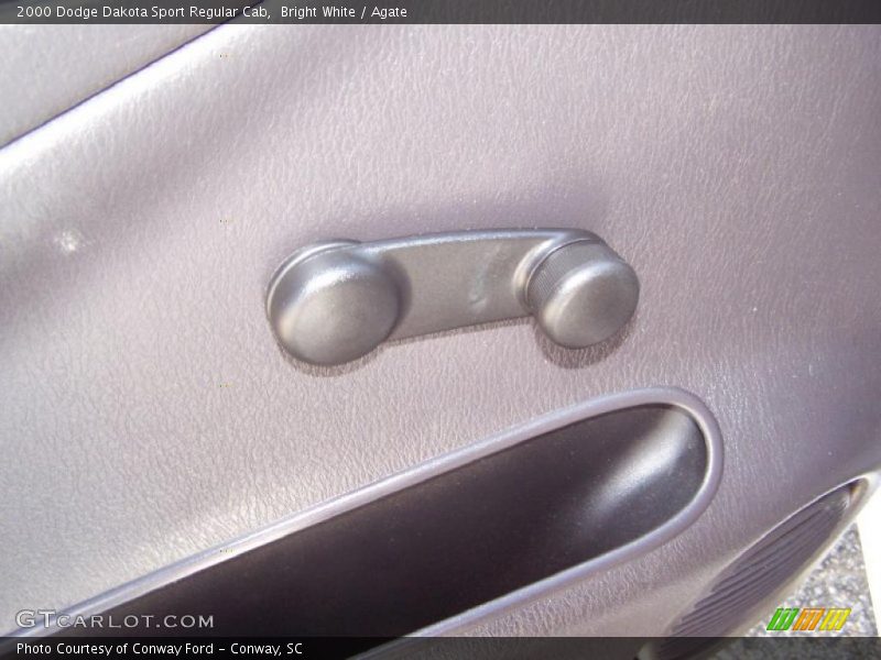 Bright White / Agate 2000 Dodge Dakota Sport Regular Cab