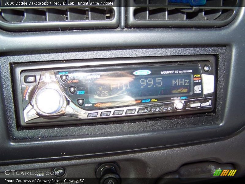 Bright White / Agate 2000 Dodge Dakota Sport Regular Cab