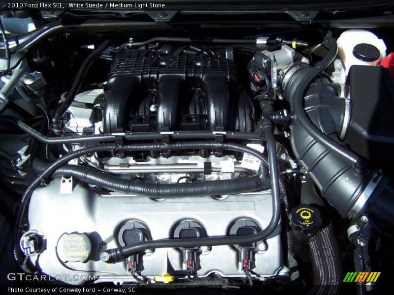  2010 Flex SEL Engine - 3.5 Liter DOHC 24-Valve VVT Duratec 35 V6