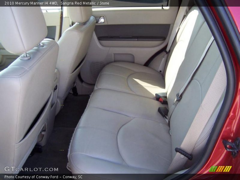 Sangria Red Metallic / Stone 2010 Mercury Mariner I4 4WD