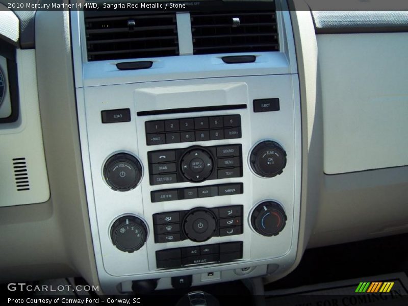 Sangria Red Metallic / Stone 2010 Mercury Mariner I4 4WD