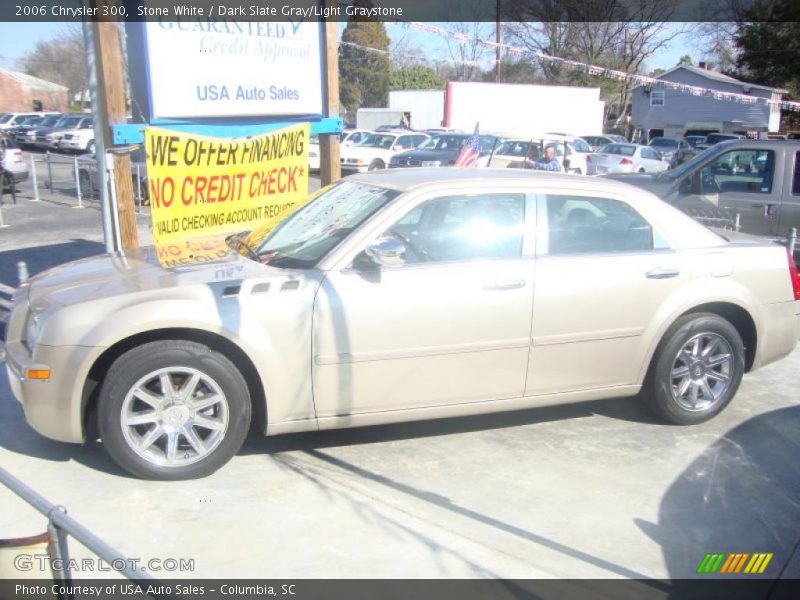 Stone White / Dark Slate Gray/Light Graystone 2006 Chrysler 300