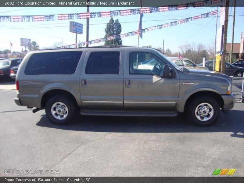 Mineral Grey Metallic / Medium Parchment 2003 Ford Excursion Limited