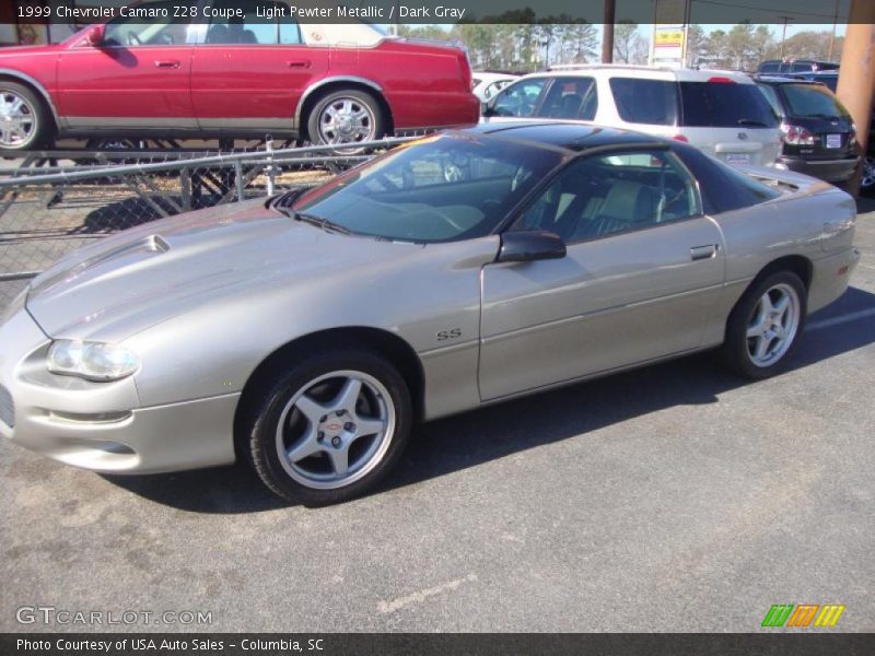 Light Pewter Metallic / Dark Gray 1999 Chevrolet Camaro Z28 Coupe