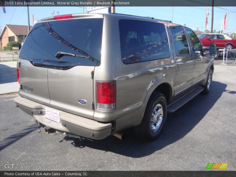 Mineral Grey Metallic / Medium Parchment 2003 Ford Excursion Limited