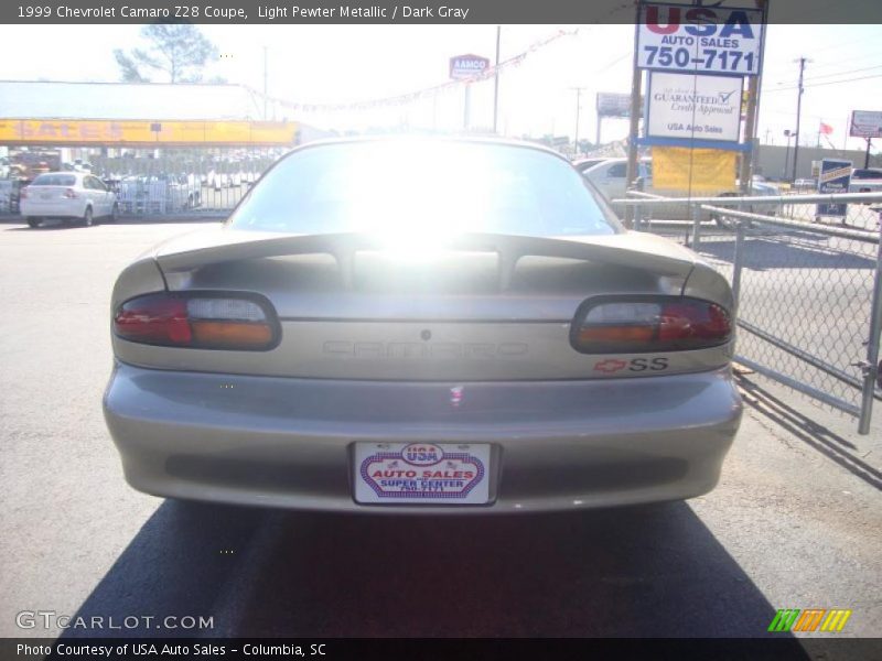 Light Pewter Metallic / Dark Gray 1999 Chevrolet Camaro Z28 Coupe