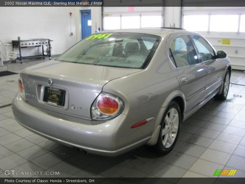 Sterling Mist Metallic / Frost 2002 Nissan Maxima GLE