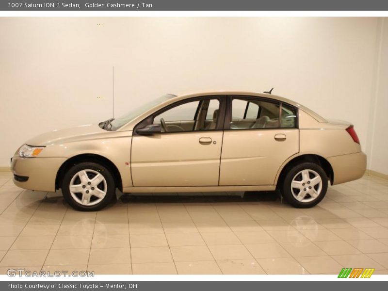 Golden Cashmere / Tan 2007 Saturn ION 2 Sedan