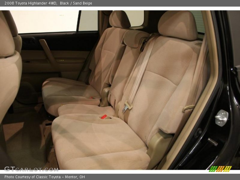 Black / Sand Beige 2008 Toyota Highlander 4WD