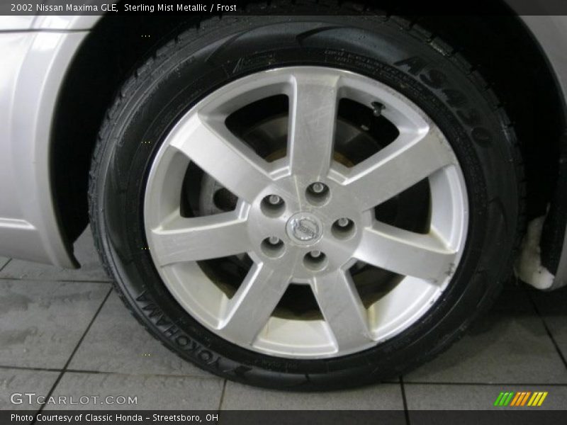 Sterling Mist Metallic / Frost 2002 Nissan Maxima GLE