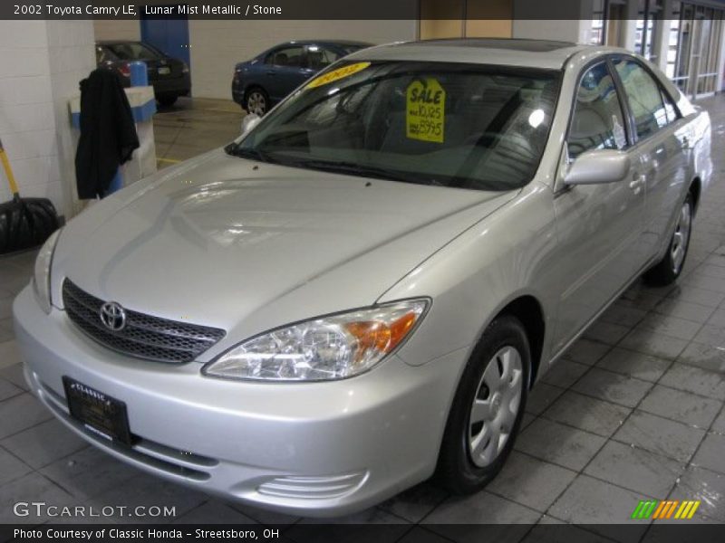 Lunar Mist Metallic / Stone 2002 Toyota Camry LE