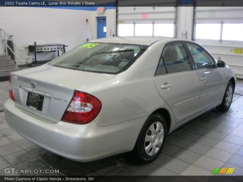 Lunar Mist Metallic / Stone 2002 Toyota Camry LE