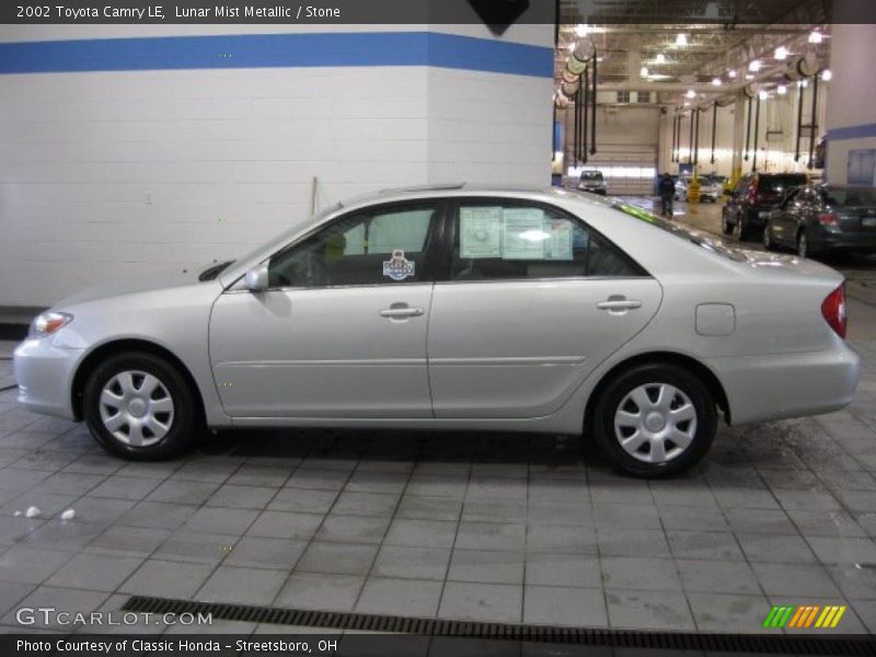 Lunar Mist Metallic / Stone 2002 Toyota Camry LE