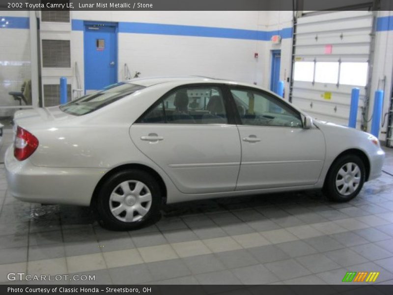 Lunar Mist Metallic / Stone 2002 Toyota Camry LE