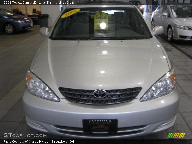 Lunar Mist Metallic / Stone 2002 Toyota Camry LE