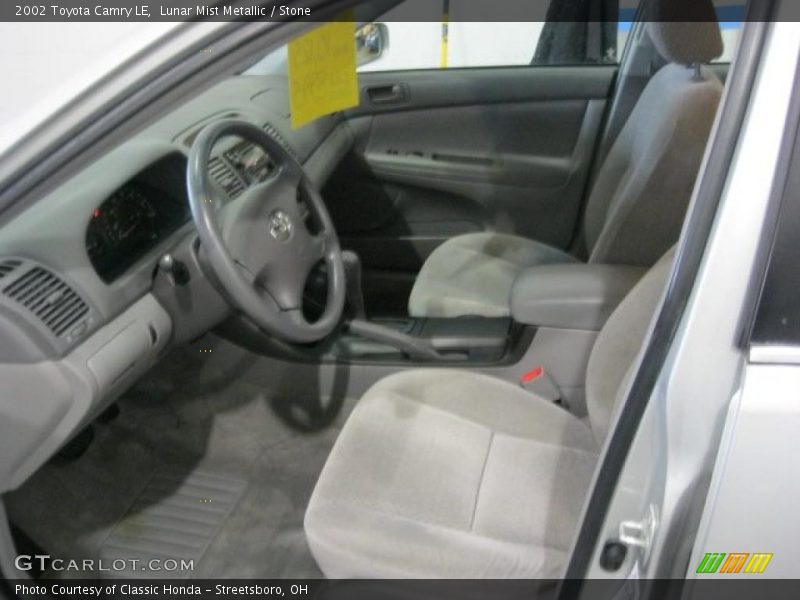 Lunar Mist Metallic / Stone 2002 Toyota Camry LE