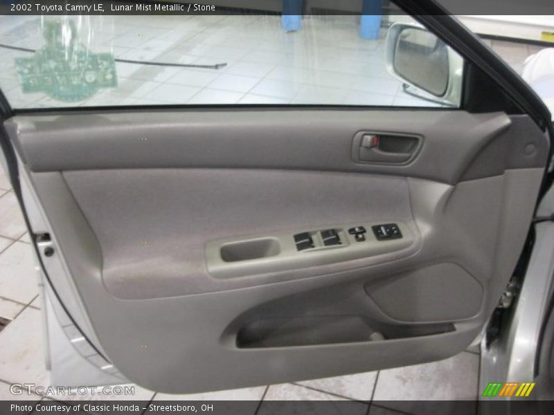Lunar Mist Metallic / Stone 2002 Toyota Camry LE