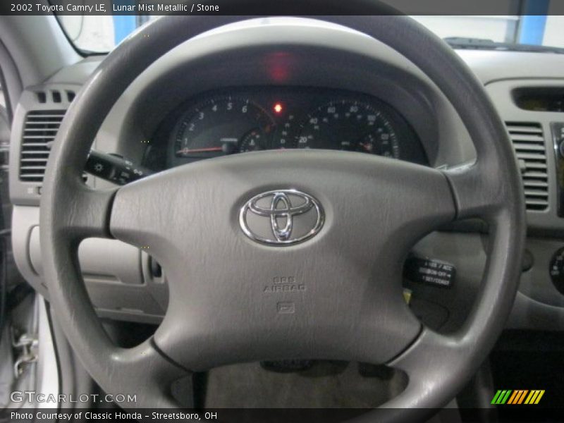 Lunar Mist Metallic / Stone 2002 Toyota Camry LE