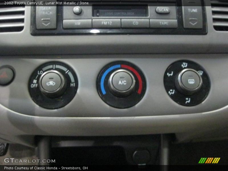 Lunar Mist Metallic / Stone 2002 Toyota Camry LE