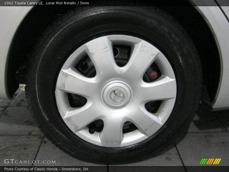 Lunar Mist Metallic / Stone 2002 Toyota Camry LE