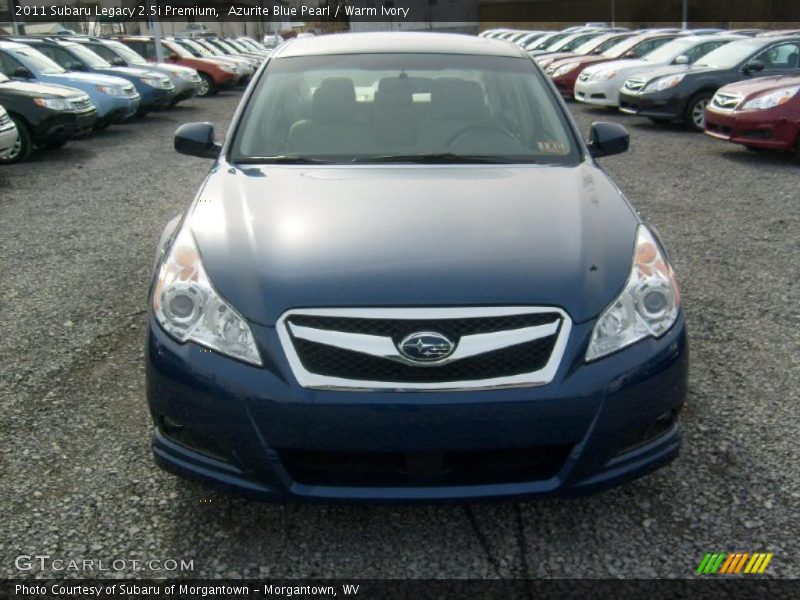 Azurite Blue Pearl / Warm Ivory 2011 Subaru Legacy 2.5i Premium