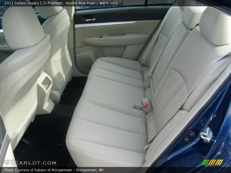 Azurite Blue Pearl / Warm Ivory 2011 Subaru Legacy 2.5i Premium